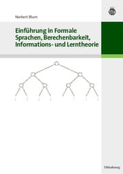 Cover von Einführung in Formale Sprachen, Berechenbarkeit, Informations- und Lerntheorie