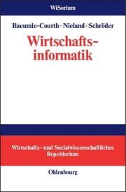Cover von Wirtschaftsinformatik