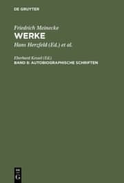 Cover von Autobiographische Schriften