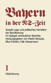 Cover von Soziale Lage und politisches Verhalten der Bevölkerung im Spiegel vertraulicher Berichte