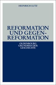 Cover von Reformation und Gegenreformation