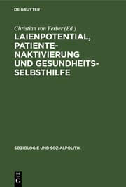 Cover von Laienpotential, Patientenaktivierung und Gesundheitsselbsthilfe