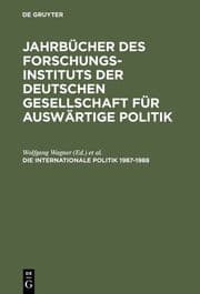 Cover von Die Internationale Politik 1987-1988
