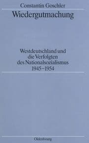 Cover von Wiedergutmachung