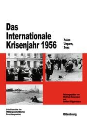 Cover von Das Internationale Krisenjahr 1956