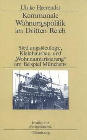 Cover von Kommunale Wohnungspolitik im Dritten Reich