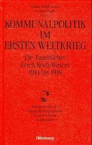Cover von Kommunalpolitik im Ersten Weltkrieg
