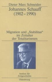 Cover von Johannes Schauff 1902-1990
