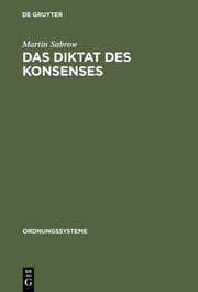 Cover von Die Diktatur des Konsenses