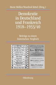 Cover von Demokratie in Deutschland und Frankreich 1918-1933/40