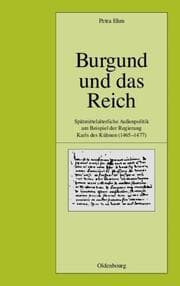 Cover von Burgund und das Reich