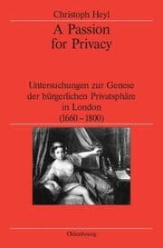 Cover von A Passion for Privacy