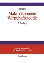 Cover von Makroökonomie - Wirtschaftspolitik