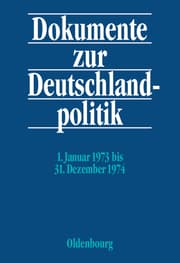 Cover von Dokumente zur Deutschlandpolitik VI/3