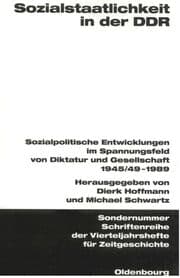Cover von Sozialstaatlichkeit in der DDR