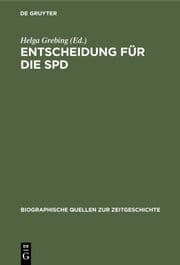Cover von Entscheidung für die SPD