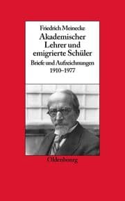 Cover von Akademischer Lehrer und emigrierter Schüler
