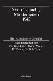 Cover von Deutschsprachige Minderheiten 1945