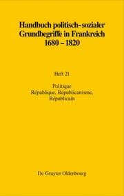 Cover von Politique. République, Républicanisme, Républicain