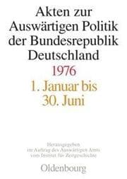 Cover von Akten zur Auswärtigen Politik der Bundesrepublik Deutschland 1976