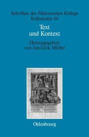 Cover von Text und Kontext