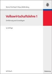 Cover von Volkswirtschaftslehre 1