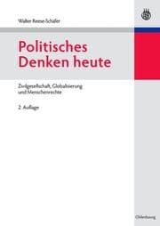 Cover von Politisches Denken heute
