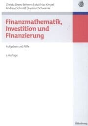 Cover von Finanzmathematik, Investition und Finanzierung