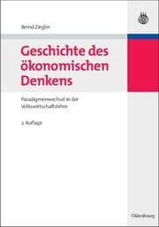 Cover von Geschichte des ökonomischen Denkens