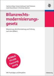 Cover von Bilanzrechtsmodernisierungsgesetz