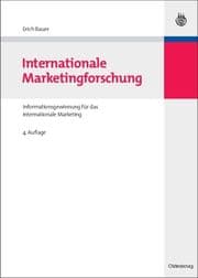 Cover von Internationale Marketingforschung