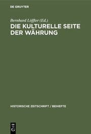 Cover von Die kulturelle Seite der Währung