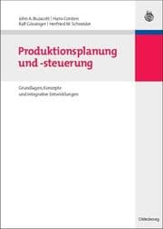Cover von Produktionsplanung und -steuerung