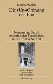 Cover von Die (Un-)Ordnung der Ehe