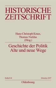 Cover von Geschichte der Politik