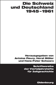 Cover von Die Schweiz und Deutschland 1945-1961