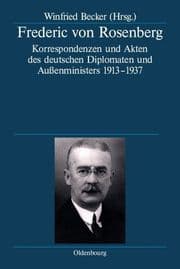 Cover von Frederic von Rosenberg