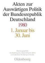 Cover von Akten zur Auswärtigen Politik der Bundesrepublik Deutschland 1980