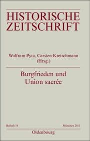Cover von Burgfrieden und Union sacree