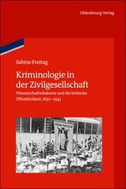 Cover von Kriminologie in der Zivilgesellschaft