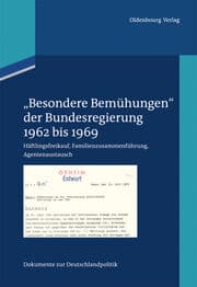 Cover von Dokumente zur Deutschlandpolitik 1