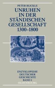 Cover von Unruhen in der ständischen Gesellschaft 1300-1800