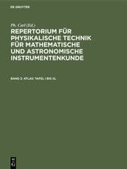 Cover von Atlas: Tafel I bis XL