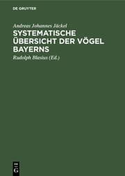 Cover von Systematische Übersicht der Vögel Bayerns