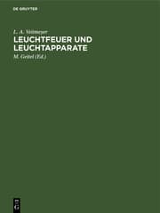Cover von Leuchtfeuer und Leuchtapparate