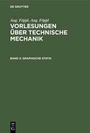 Cover von Graphische Statik