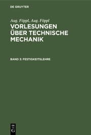 Cover von Festigkeitslehre