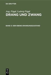 Cover von Der ebene Spannungszustand