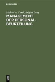 Cover von Management der Personalbeurteilung