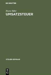 Cover von Umsatzsteuer